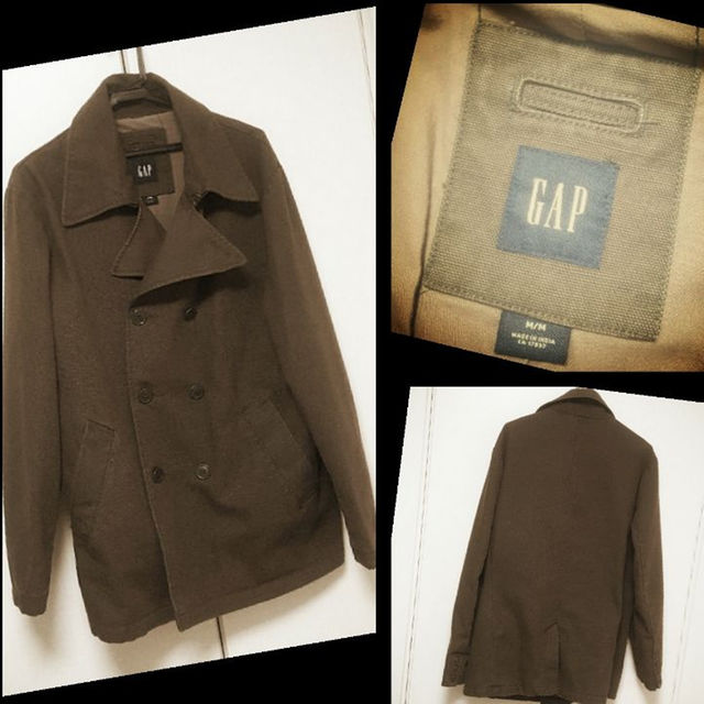 GAP(ギャップ)のDS様専用　【正規品】【未使用】GAP(ギャップ)　Pコート メンズのジャケット/アウター(ピーコート)の商品写真