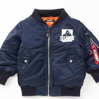 エクストララージ(XLARGE)の新品 今期 エクストララージ キッズ  MA-1  140  アウター  (ジャケット/上着)