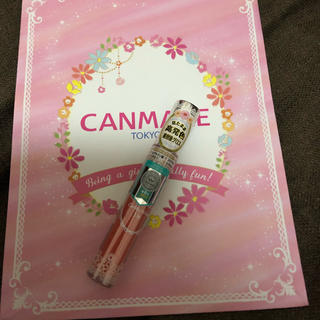キャンメイク(CANMAKE)の新品未開封♡キャンディラップリップグロス♡02番♡@コスメ第２位。唇用美容液(リップグロス)