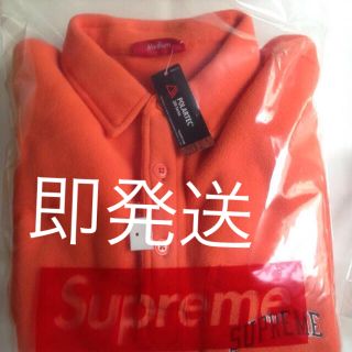 シュプリーム(Supreme)のSupreme 17aw polartec pullover shirt M(ポロシャツ)