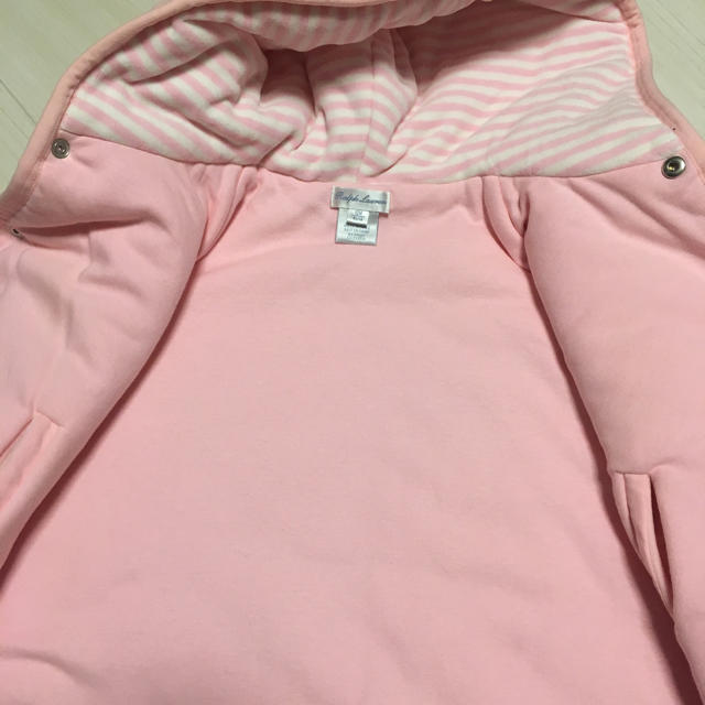 Ralph Lauren(ラルフローレン)の専用 ラルフローレン ポンチョ アウター 女の子 美品 キッズ/ベビー/マタニティのベビー服(~85cm)(ジャケット/コート)の商品写真