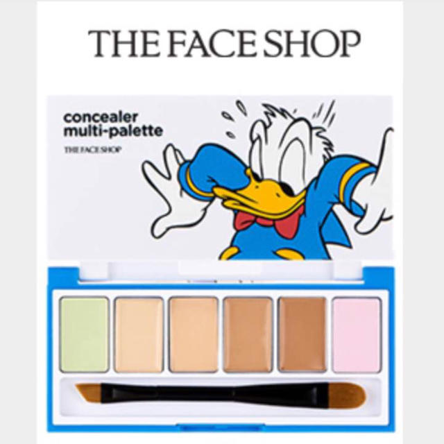 THE FACE SHOP(ザフェイスショップ)のthe face shop ディズニー コラボ ドナルド コンシーラー パレット コスメ/美容のベースメイク/化粧品(コンシーラー)の商品写真