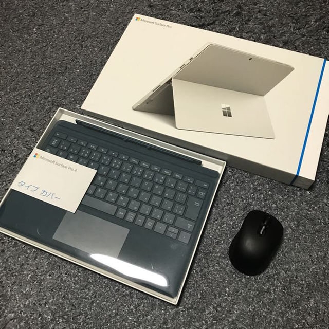 Microsoft Surface pro4 タイプカバー マウス ペン付き