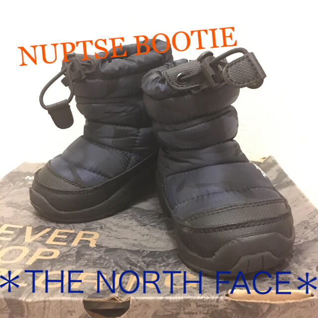 THE NORTH FACE(ザノースフェイス)のTHE NORTH FACEノースフェイス☆迷彩柄スノーブーツ キッズ/ベビー/マタニティのベビー靴/シューズ(~14cm)(ブーツ)の商品写真