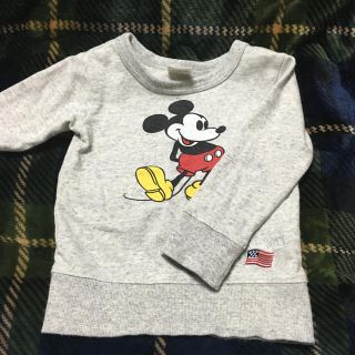 エフオーキッズ(F.O.KIDS)のエフオーキッズ 95 ミッキー トレーナー(Tシャツ/カットソー)