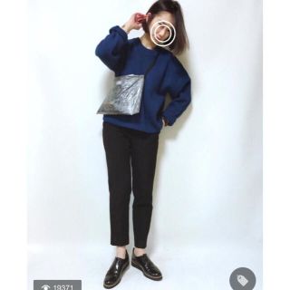 ユニクロ(UNIQLO)のユニクロユー ラムクロップドクルーネックセーター(ニット/セーター)