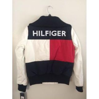 トミーヒルフィガー(TOMMY HILFIGER)のTommy Hilfiger フラッグロゴ ボンバージャケット　日本未発売! (ミリタリージャケット)