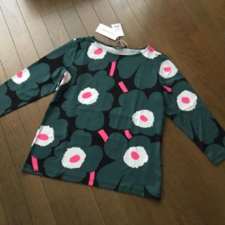 マリメッコ(marimekko)のお値下げ！ 新品 マリメッコ カットソー（S） ルックの正規品です！(カットソー(長袖/七分))