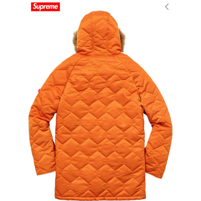 Supreme(シュプリーム)の【稀少S】Supreme Quilted Flight Satin Parka メンズのジャケット/アウター(ダウンジャケット)の商品写真