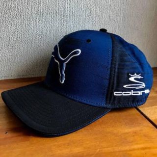 プーマ(PUMA)の大吉さん専用USプーマ コブラ17夏新作 GoTime Cap 特注刺繍 紺/黒(ウエア)