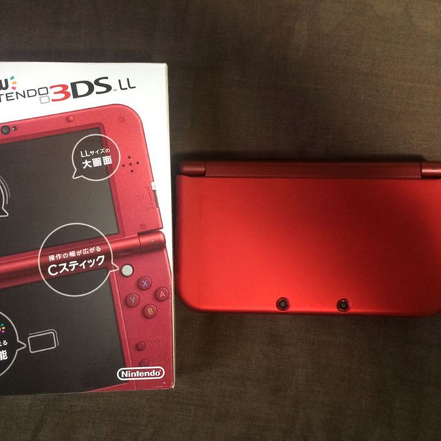極美品 new Nintendo 3DS LL RED-001