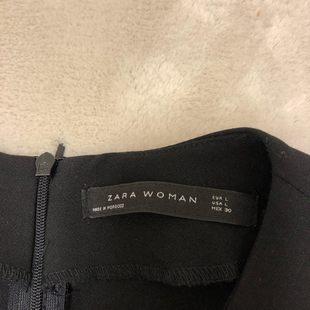 ZARA(ザラ)のZara ブラック ワンピース レディースのワンピース(ひざ丈ワンピース)の商品写真