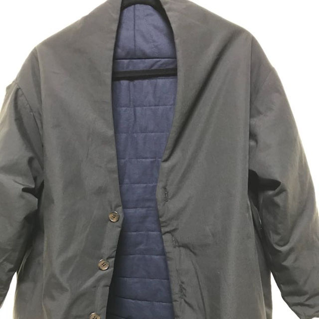 YARRA(ヤラ)のchibimiyu様専用 YARRA ヤラ リバーシブル 中綿 コート 新品  レディースのジャケット/アウター(ノーカラージャケット)の商品写真
