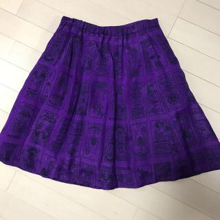 ドーリーガールバイアナスイ(DOLLY GIRL BY ANNA SUI)のドーリーガールバイアナスイ＊ホロスコープジャガードスカート(ひざ丈スカート)