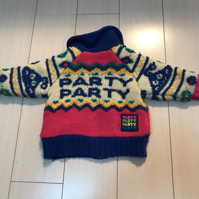 PARTYPARTY(パーティーパーティー)のparty party キッズ/ベビー/マタニティのベビー服(~85cm)(トレーナー)の商品写真