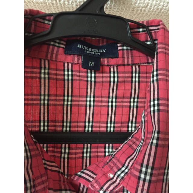 BURBERRY(バーバリー)のBurberry チェックシャツ ピンク レディースのトップス(シャツ/ブラウス(長袖/七分))の商品写真