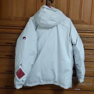 ellesse - GOLDWIN ellesse スキーウェア上 メンズLサイズ 白 ダウン80 ... ellesse ゴールドウィン メンズ スキーウェア スノボ 上 バイカラー M