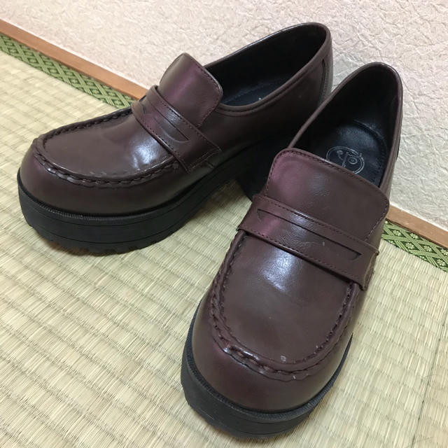 YOSUKE(ヨースケ)の厚底ローファー Yosuke レディースの靴/シューズ(ローファー/革靴)の商品写真