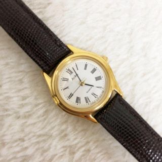 サンタモニカ(Santa Monica)のused  ＊  brown color watch(腕時計)