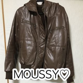 マウジー(moussy)のMOUSSY レザージャケット(ライダースジャケット)