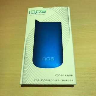 アイコス(IQOS)のIQOSカバーブルー(タバコグッズ)