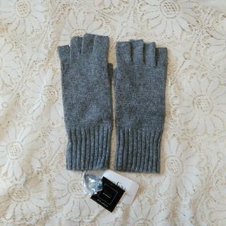 サックス購入　カシミヤ100%フィンガーレスグローブ(手袋)