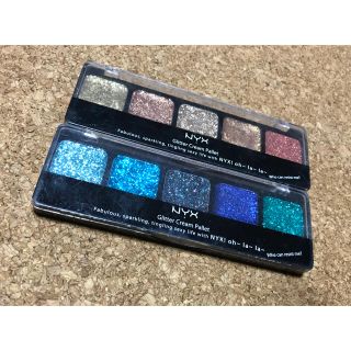 エヌワイエックス(NYX)のグリッタークリームパレット セット(アイシャドウ)