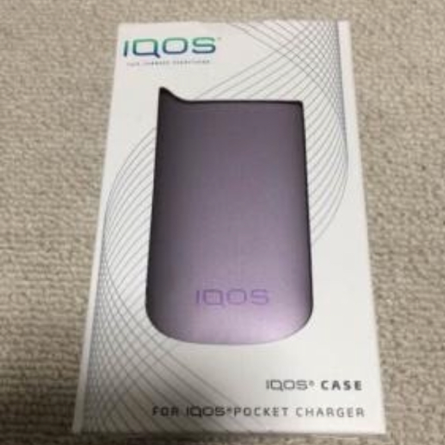 IQOS(アイコス)のお値下げしました！！IQOSカバー ライトパープル 薄紫色 ステッカー付き メンズのファッション小物(タバコグッズ)の商品写真