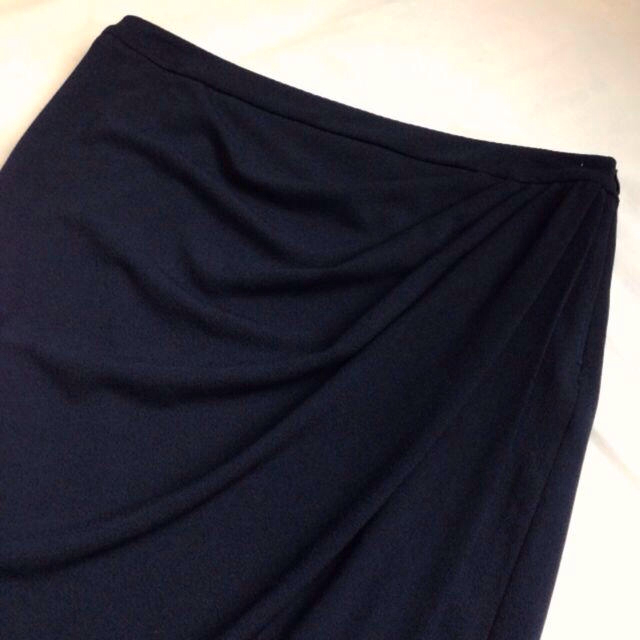 ZARA(ザラ)のZARA☆ドレープタイトスカート レディースのスカート(ひざ丈スカート)の商品写真