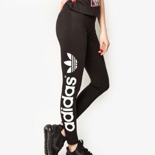 アディダス(adidas)のM【新品/即日発送】adidas オリジナルス レディース レギンス サイドロゴ(レギンス/スパッツ)