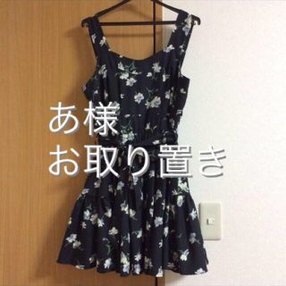 スナイデル(SNIDEL)のsnidel♡花柄ワンピース(ミニワンピース)