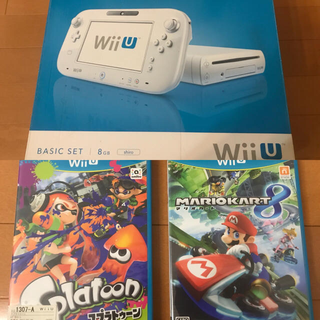 Wii U - wiiu本体＋ソフト2本＋おまけ多数の通販 by ゆう's shop