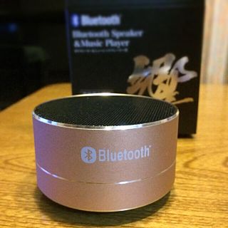 【即購入◎】 Bluetooth スピーカー ＆ 音楽 プレイヤー(スピーカー)