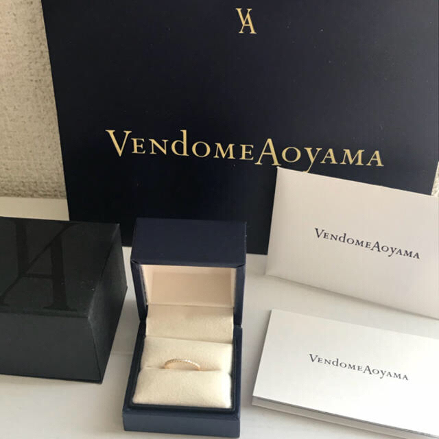 Vendome Aoyama(ヴァンドームアオヤマ)の【美品】ヴァンドーム青山 ピンキーリング  レディースのアクセサリー(リング(指輪))の商品写真