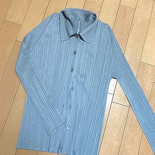 プリーツプリーズイッセイミヤケ(PLEATS PLEASE ISSEY MIYAKE)のPLEATS PLEASE プリーツプリーズ 長袖 トップス 女性 グレー 灰色(カットソー(長袖/七分))