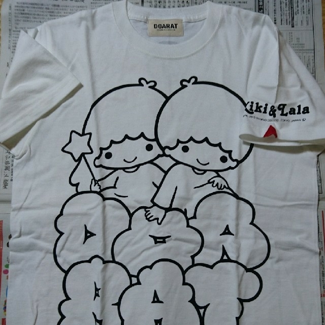 DOARAT(ドゥアラット)のDOARAT DOARAT×KiKi&LaLa コラボTシャツ レディースのトップス(Tシャツ(半袖/袖なし))の商品写真