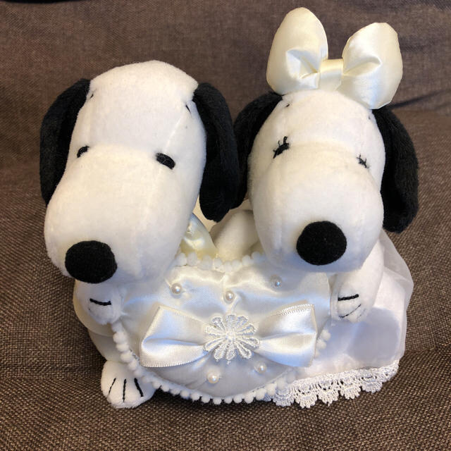 Snoopy スヌーピー結婚式ぬいぐるみセットの通販 By Kumiko Kidani S Shop スヌーピーならラクマ