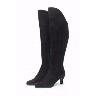 Saint Laurent - YSL 本革スエードニーハイブーツ(35半)超美品♪の通販