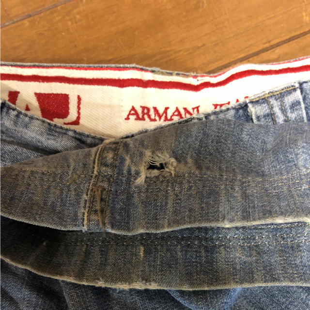 ARMANI JEANS(アルマーニジーンズ)のジョルジオアルマーニ アルマーニジーンズ28インチ レディースのパンツ(デニム/ジーンズ)の商品写真