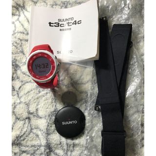 スント(SUUNTO)の【Bee様専用】お値下げしました！SUUNTO スント T3C 赤色(腕時計)