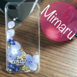 押し花iPhoneケース5/5s(モバイルケース/カバー)