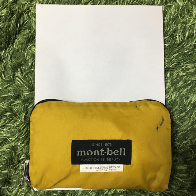 mont bell(モンベル)のモンベル コンパクト折りたたみバックパック レディースのバッグ(リュック/バックパック)の商品写真