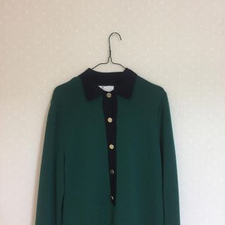 ニナリッチ(NINA RICCI)のvintage ninaricci bicolor knit onepiece♡(ロングワンピース/マキシワンピース)