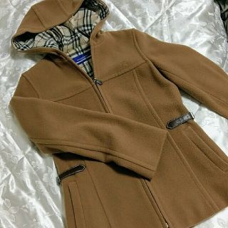 バーバリーブルーレーベル(BURBERRY BLUE LABEL)のバーバリーブルーレーベル ハーフコート40(ピーコート)