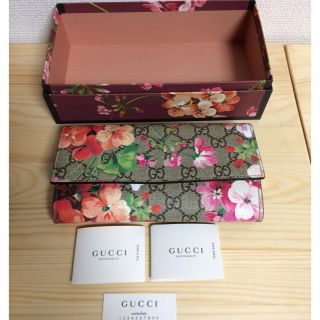 グッチ(Gucci)のGUCCI 財布 ブルームス 桜柄(財布)