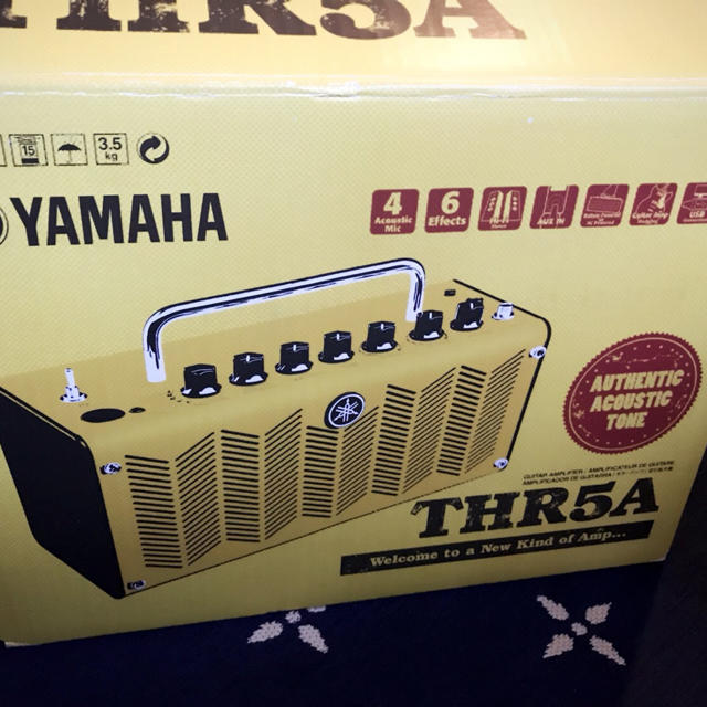 ヤマハ(ヤマハ)のYAMAHAアコースティックギターアンプ 楽器のギター(ギターアンプ)の商品写真