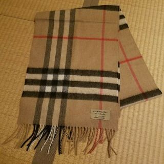 バーバリー(BURBERRY)の新品　バーバリー　男女兼用可　カシミアマフラー　BURBERRY(マフラー)