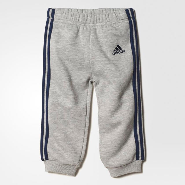 adidas(アディダス)の新品 adidas フルジップ スウェットパーカー上下セット (裏起毛)  キッズ/ベビー/マタニティのキッズ服男の子用(90cm~)(ジャケット/上着)の商品写真