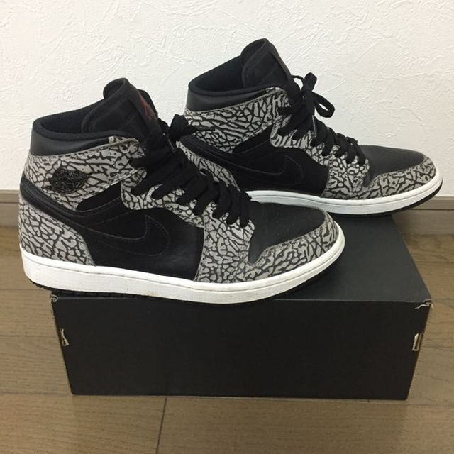 NIKE(ナイキ)の値下げ！26.5cm NIKE AIR JORDAN 1 elephant メンズの靴/シューズ(スニーカー)の商品写真