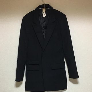 ザラ(ZARA)のチェスターコート 黒(チェスターコート)